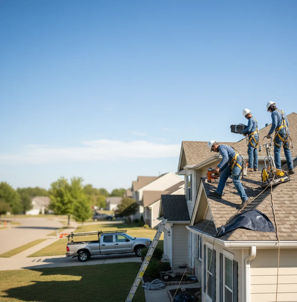 Roof Repair in Rossville